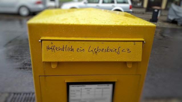 Nachsendeantrag stellen beim Umziehen. Nachsendeauftrag Post Bild