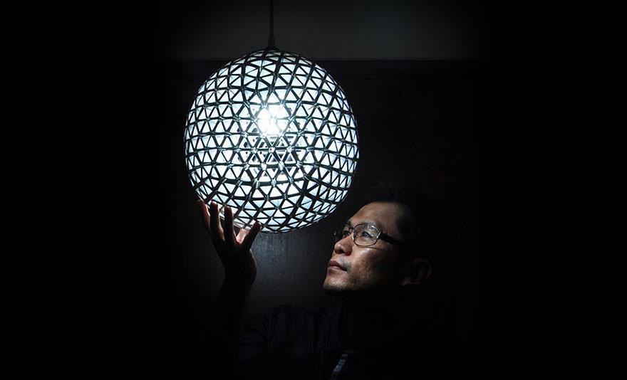 Tipp: Do It Yourself Tetrabox Lampe - Lampen für das Eigenheim oder die Wohnung - diy Lampe.