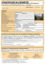 Energieausweis S. 1 - 