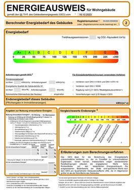 Energieausweis S. 2 - 