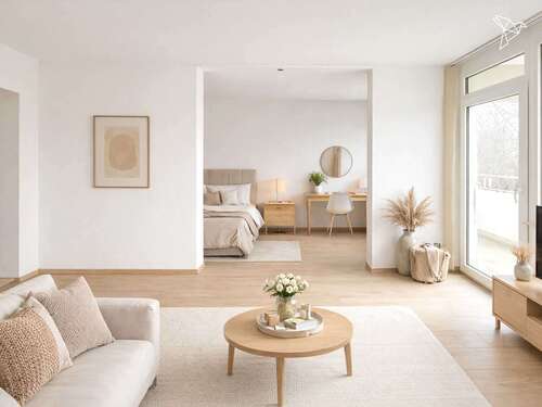 Foto - Wohnung zum Kaufen in Hattersheim am Main 179.000,00 € 59.6 m²