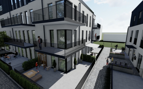 Gebäude A Terrasse - 