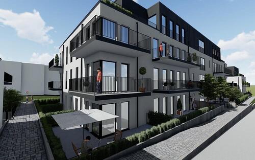 Haus A Seitenansicht Eingang - 