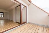 Terrasse - 2 Zimmer Etagenwohnung zum Kaufen in Leipzig