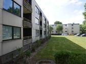 Ausblick vom Balkon - 2- Zimmerwohnung mit 58,00 m&sup2; in Husum zum Kaufen