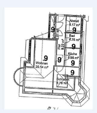 Foto - 2 Zimmer Dachgeschoßwohnung zur Miete in Binz