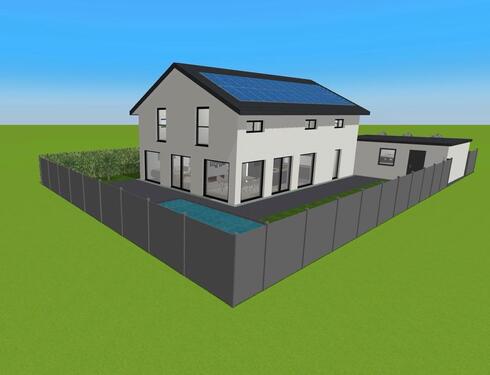 Foto - 200m2 Neubau 2025 modernes Einfamilienhaus KFW 40+