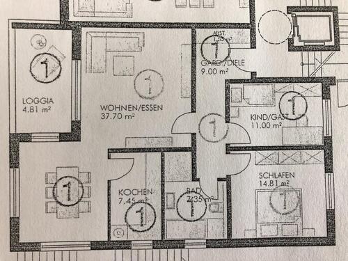 Foto - 4 Zimmer Hochparterre in Cham