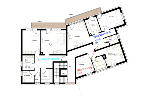 Foto - 2 Zimmer Erdgeschoßwohnung zur Miete in Pirmasens