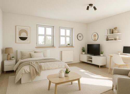 Foto - 1-Zimmer-Wohnung möbliert, warm inkl. Strom & Internet