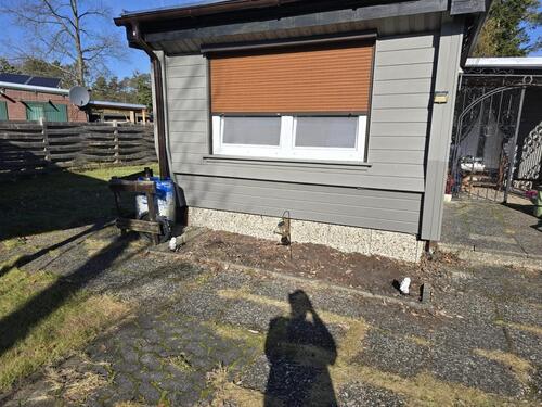 Foto - Umbautes Mobilheim auf Eigentumsgrundstück