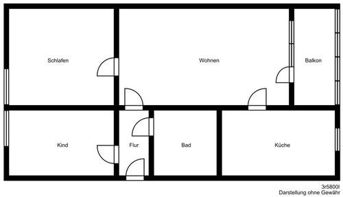 Foto - 3 Zimmer Etagenwohnung in Köthen (Anhalt)