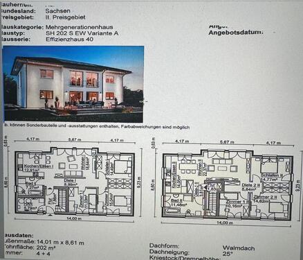 Foto - Neubau 4- Zi. Wohnung KfW 40 mit Garten in schönster Lage Machern