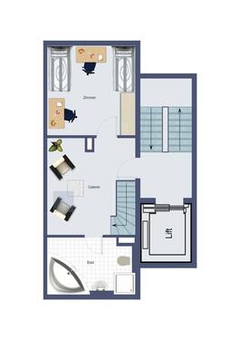 Foto - 3 Zimmer Maisonettenwohnung in Ansbach