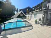 Luxoriöser Bungalow (Pool & Sauna: möbliert) - Döbeln