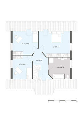 An der Kapelle 2, 32609 Hüllhorst - Dachgeschoss - 
