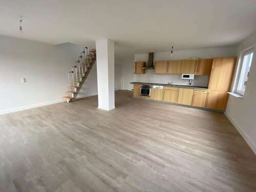 Wohnbereich mit Einbauküche - Etagenwohnung mit 67,60 m² in Binz zum Kaufen