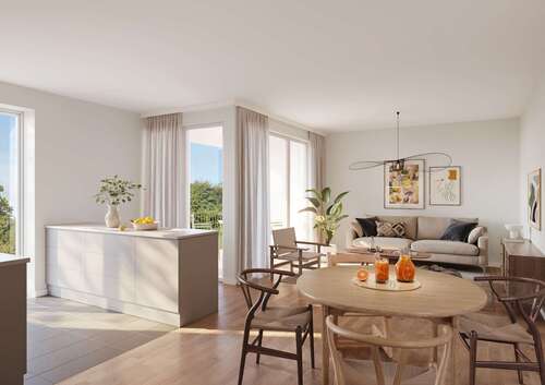 Visualisierung - 3 Zimmer Erdgeschoßwohnung zum Kaufen in Leipzig