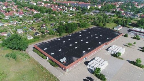 Bild 1 - Grundstück mit Bestandsgebäude Einkaufszentrum