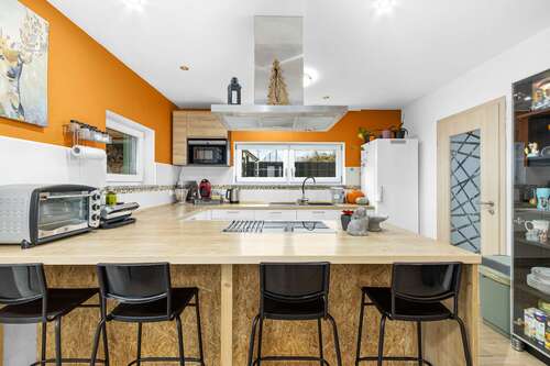 EG Großer Koch/-Essbereich - Doppelhaushälfte mit 149,63 m&sup2; in Taufkirchen (Vils) zum Kaufen