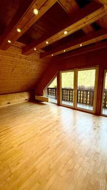 Blick auf den Balkon im DG - 