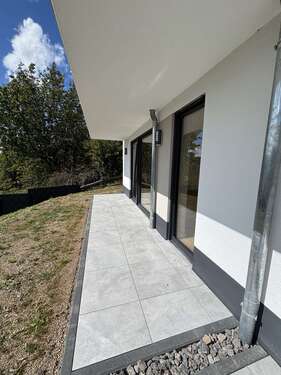 Terrasse - 3- Zimmerwohnung mit 70,00 m&sup2; in Puderbach zum Kaufen