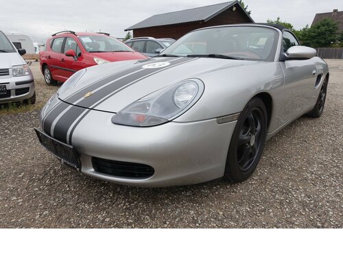 Porsche Boxster Navi CD Leder Sitzheizung Klimatr. Ablageb