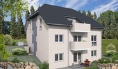 Wohnhaus rückwärtige Ansicht - 