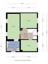 Grundriss Obergeschoss Haus 1 - 