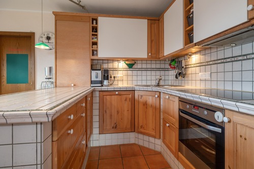 Einbauküche mit Theke - 