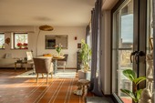 Wohnzimmer mit Terrassenzugang - 