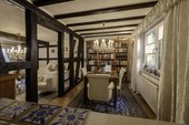 Esszimmer mit Bibliothek - 