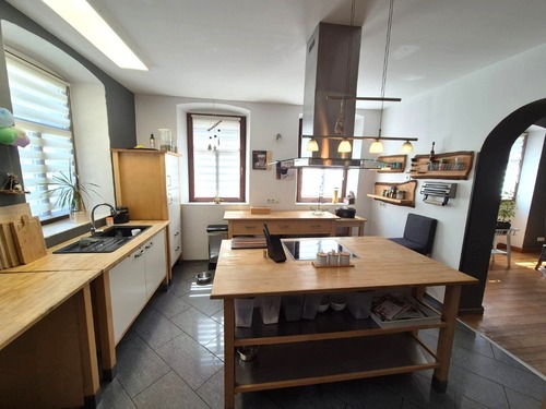 Küche mit Kochinsel - 