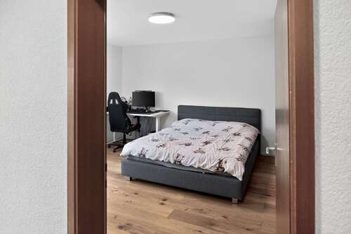 Schlafzimmer - Terrassenwohnung mit 112,07 m&sup2; in Stuttgart zum Kaufen