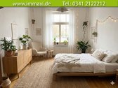 Schlafzimmer Einrichtung-Beispiel - Etagenwohnung mit 79,28 m&sup2; in Leipzig zum Kaufen