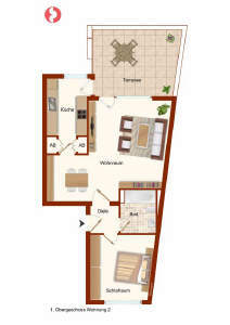 Bild1 - Windberg! 2 Raum ETW Dachterrasse TG-Platz