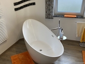freistehende Badewanne - 