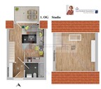 02.567.Grundrisse - 1.5 Zimmer 1.5 Zimmerwohnung zum Kaufen in Gütersloh