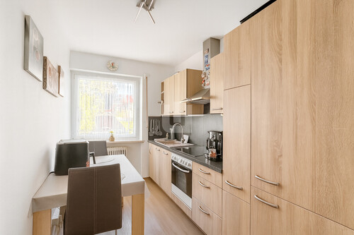 Küche - Erdgeschoßwohnung mit 62,00 m² in Dachau zum Kaufen
