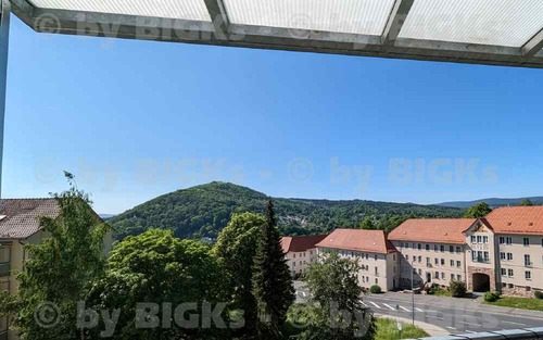 Aussicht-Wohnung - BIGKs - Suhl-Leninring: FREIE AUSSICHT - 3 Raum Wohnung Suhl,sep.Küche,Dusch-Wannenbad, Balkon (-;)