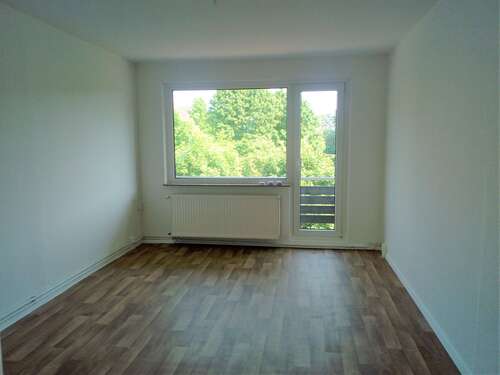 Wohnzimmer mit Balkon 01 - 3 Zimmer Appartement in Cölpin