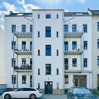 Hofansicht_Corinth4_8.5.24 - 3 Zimmer Etagenwohnung zum Kaufen in Leipzig