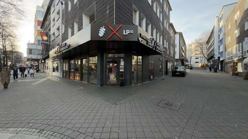 Außenanscht - Renditestarkes Eckhaus in Essen-Stadtmitte: Vollvermietetes Wohn- und Geschäftshaus mit Aufzug