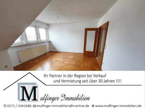 Titelbild - 3 Zi. Wohnung (Nr. 6) im DG (2. OG) mit Balkon und Garage