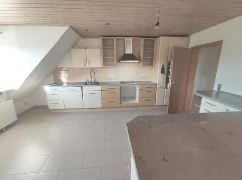 Whg. 1: Offene Küche mit Essbereich und Wohnzimmer Bild 3 - 