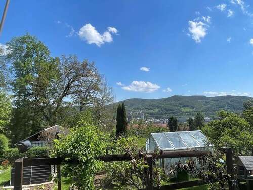Blick über Schwarza - Wochenendhaus mit Grundstück in ruhiger Lage zu verkaufen