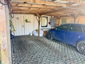 Doppelcarport mit anschließender Werkstatt - 
