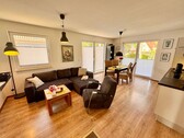 Wohnzimmer - 6 Zimmer Ferienhaus zum Kaufen in Röbel/Müritz