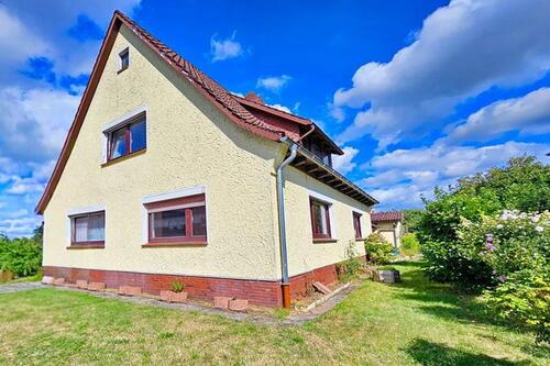 Blick aufs Haus - 