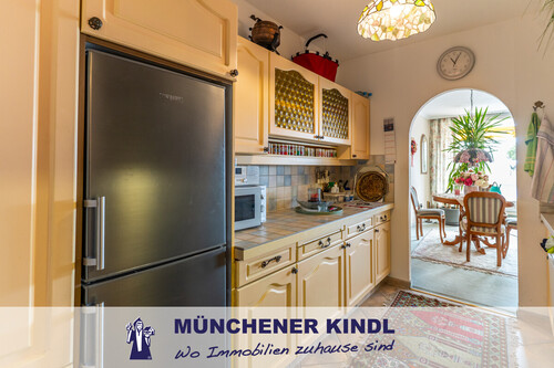 Küche - Etagenwohnung mit 110,42 m&sup2; in München zum Kaufen